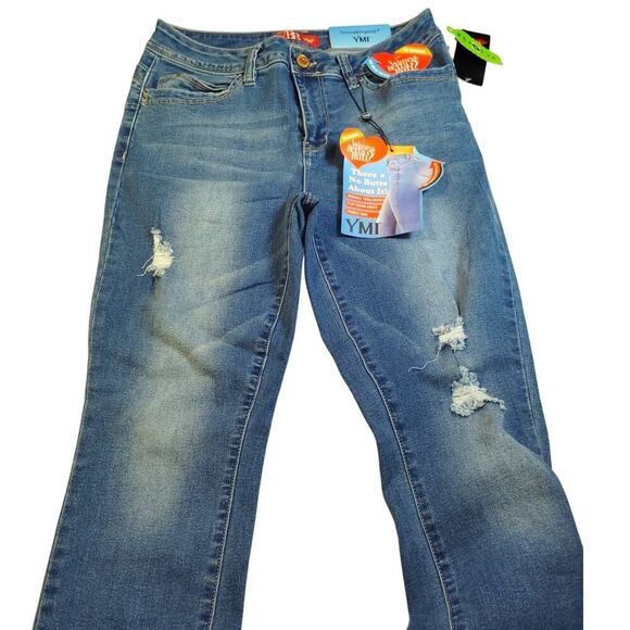 Repreve Blue Jeans - "Want A Better Butt?" - Size 11 - NWT - Picture 1 of 6
